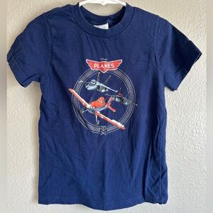 Planes Disney short sleeve graphic t-shirt toddler size 4T in 100% cotton